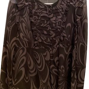COPY - ELLE LONG SLEEVE BLOUSE, SMALL